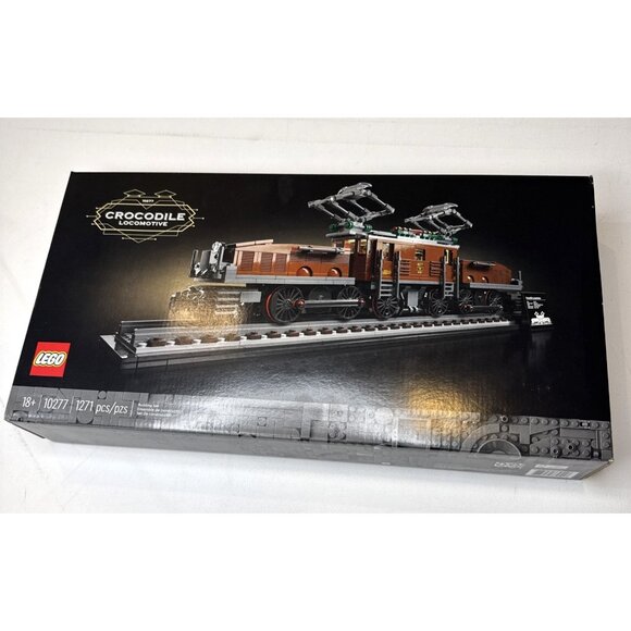 New LEGO Icons: Crocodile Locomotive (10277) Factory Sealed - Picture 1 of 6